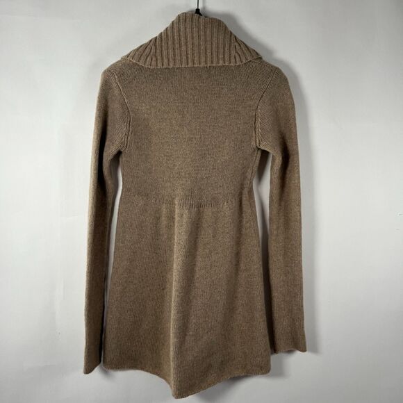 Vince Cardigan Sweater Alpaca Wool Cashmere Small Shawl Collar Luxury Y2k Long - Picture 6 of 8